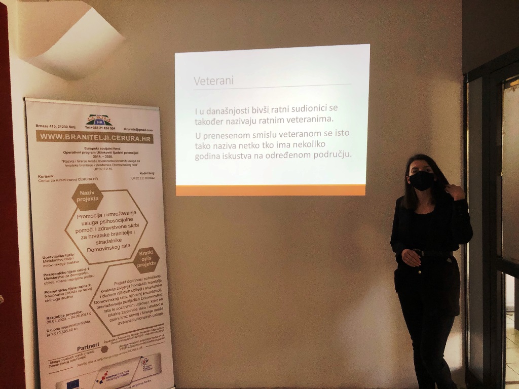 Održana radionica "Osnivanje i rad Kluba veterana" u Gospiću