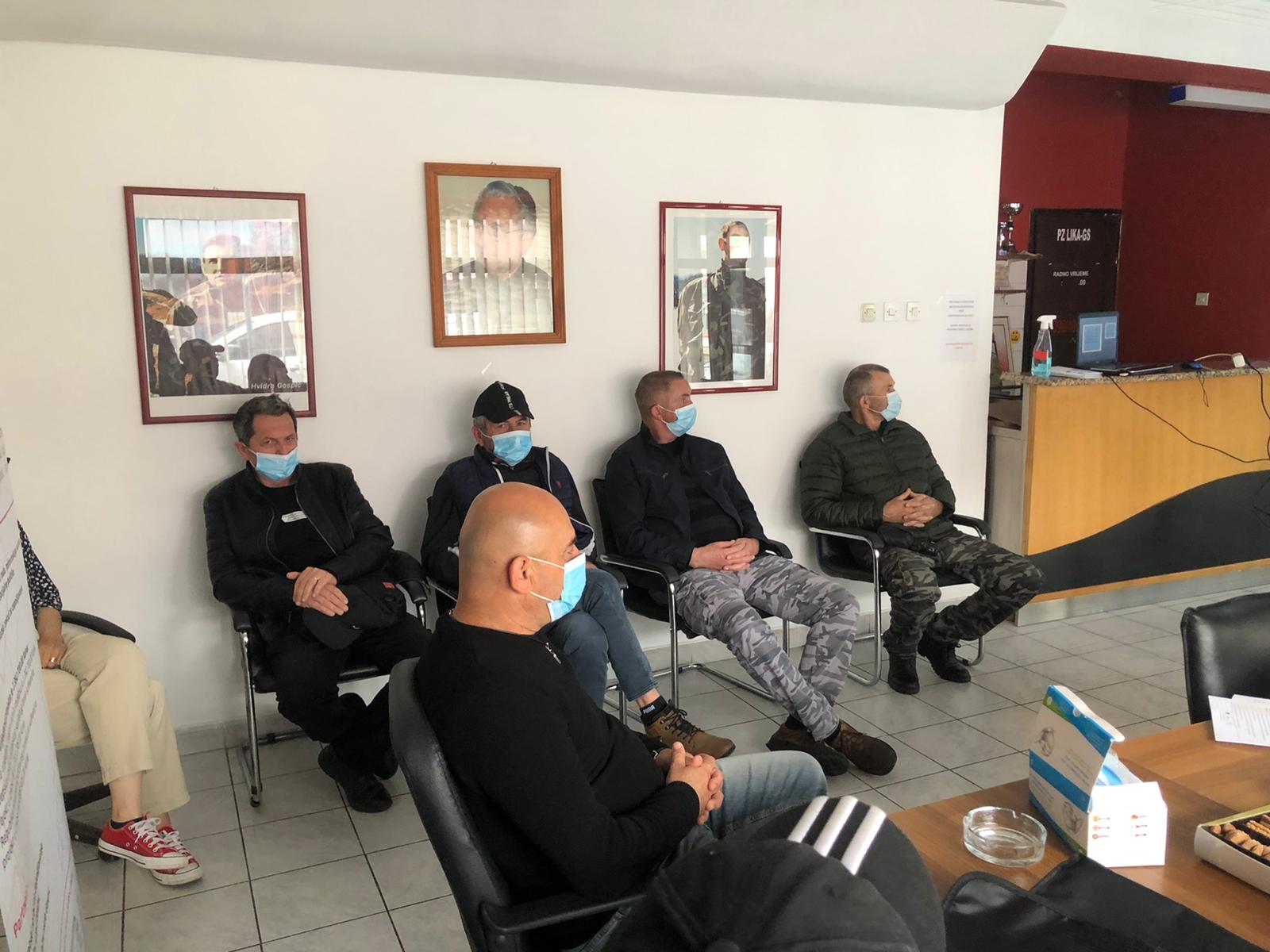 Održan 2. ciklus radionica u Klubu veterana u Gospiću na temu "Motivacija"