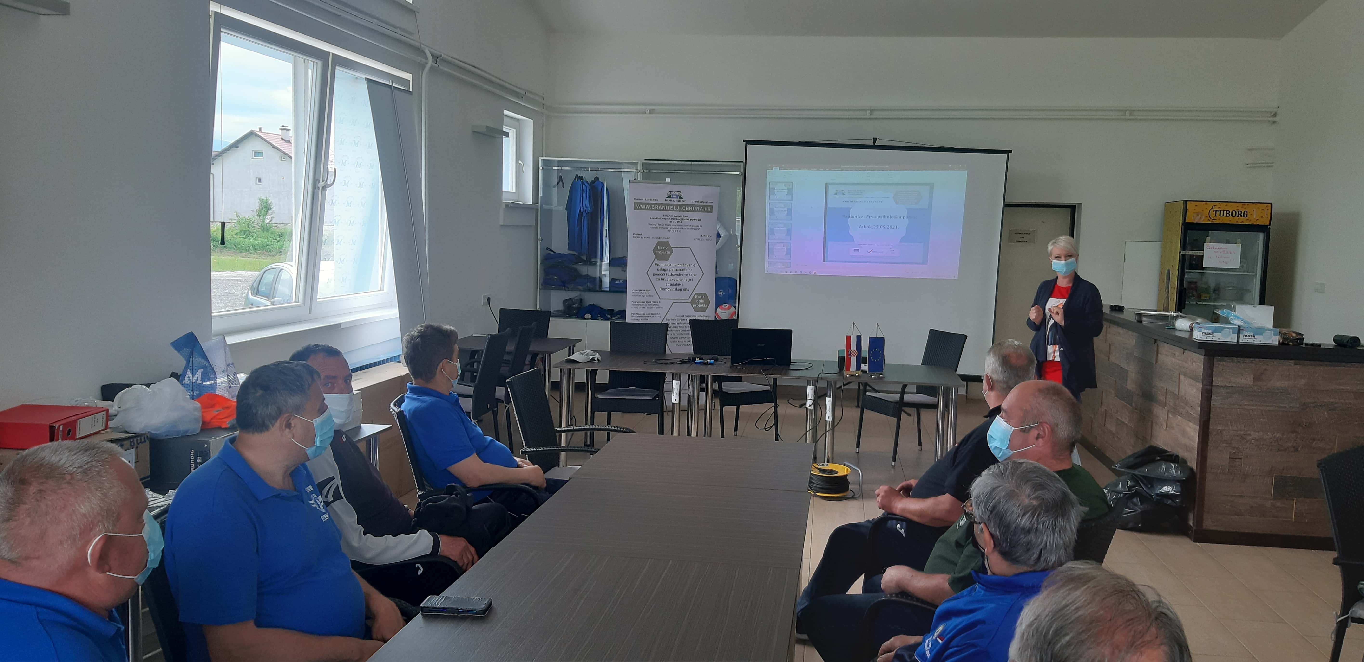 U Zaboku održana radionica Prva psihološka pomoć